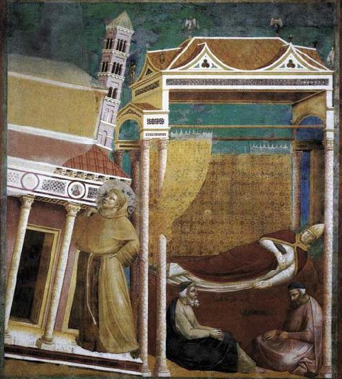GIOTTO di Bondone Dream of Innocent III china oil painting image